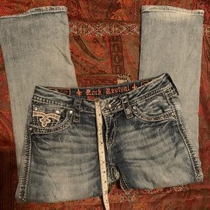 Rock Revival Ella Capri Pants 28